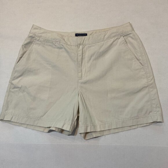 Dockers Original Flat-Front Khaki Chino Shorts, 12 - Picture 1 of 7